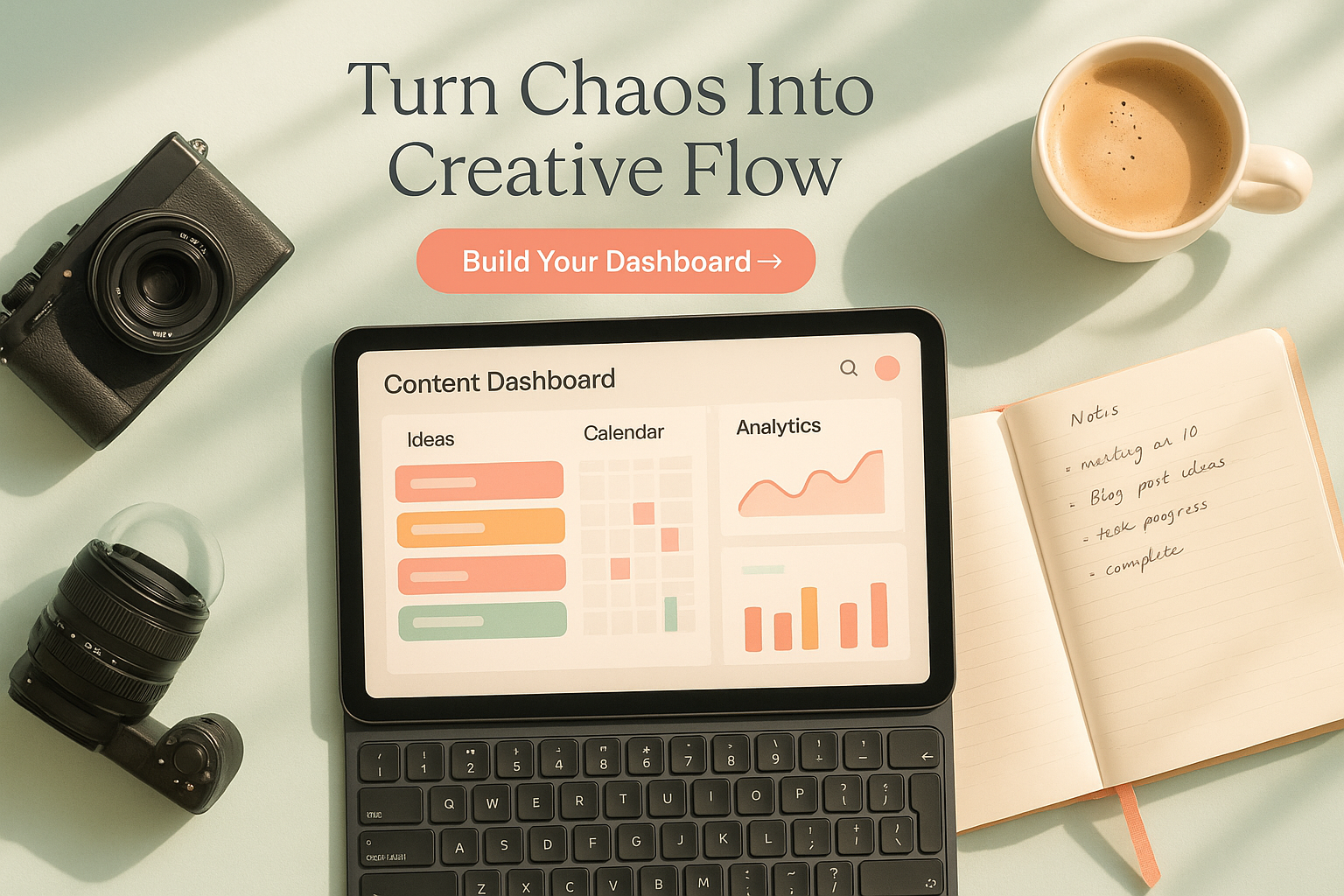 The Caliope Content Creator Dashboard