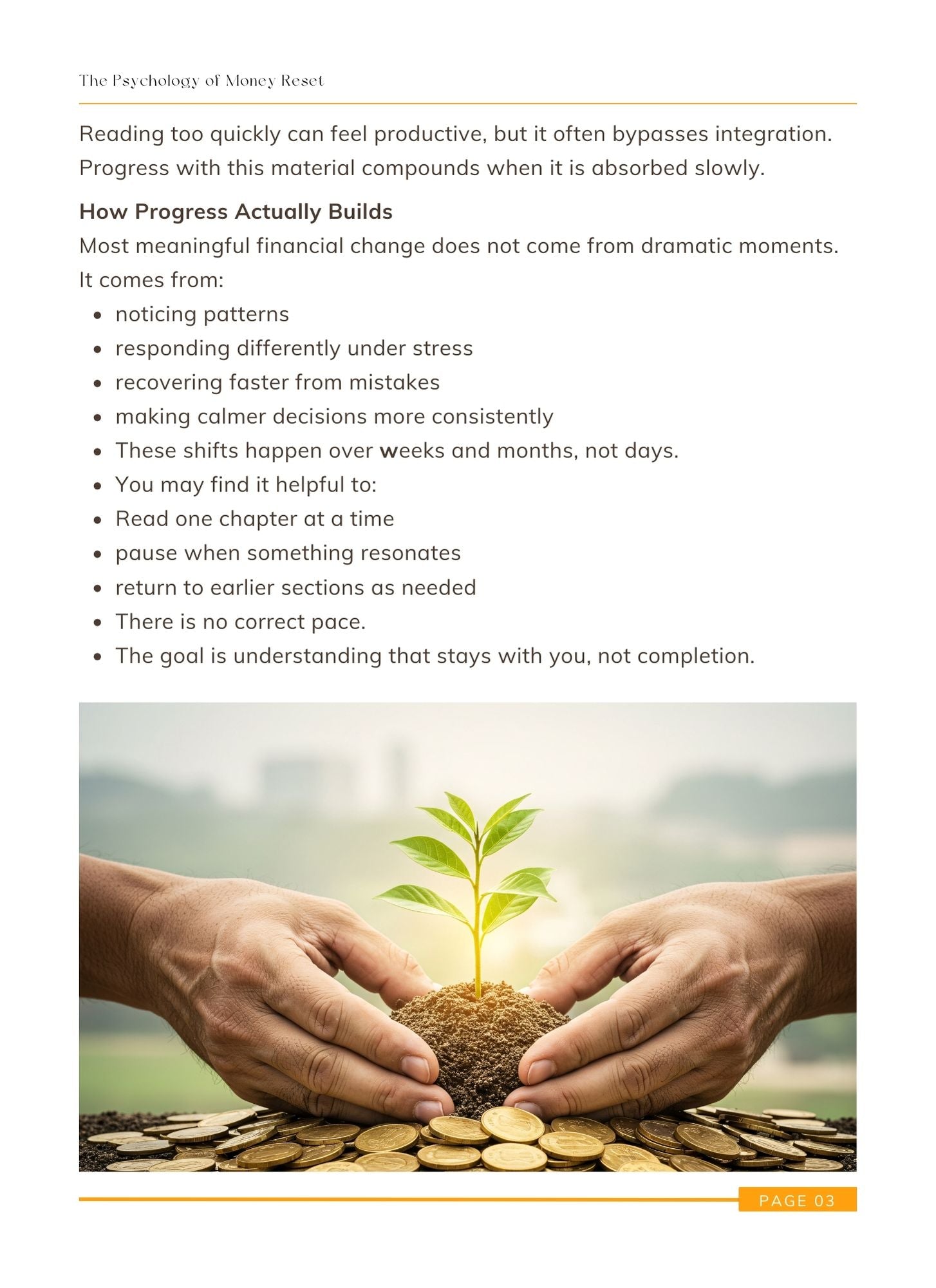 The Psychology of Money Reset