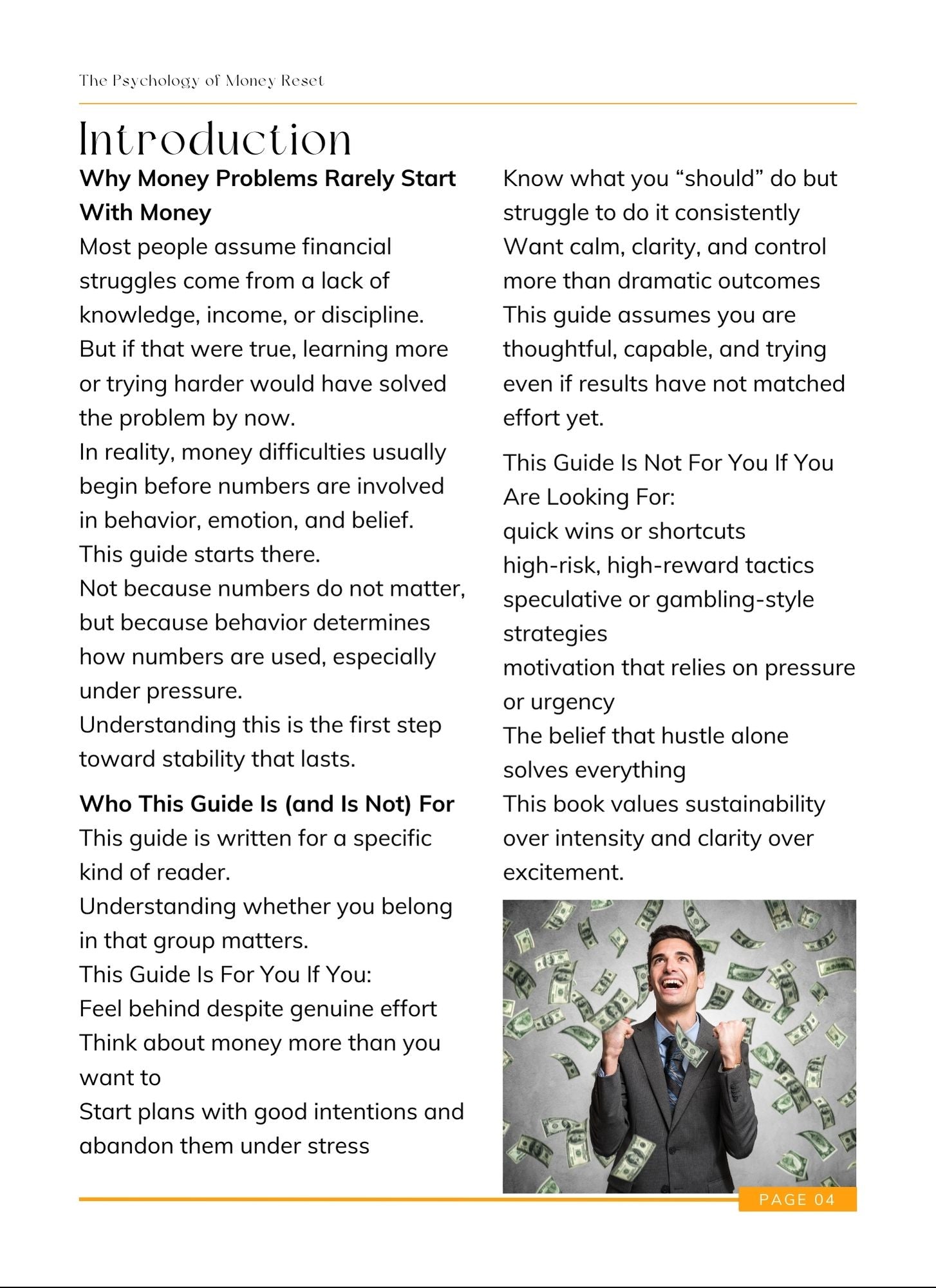 The Psychology of Money Reset