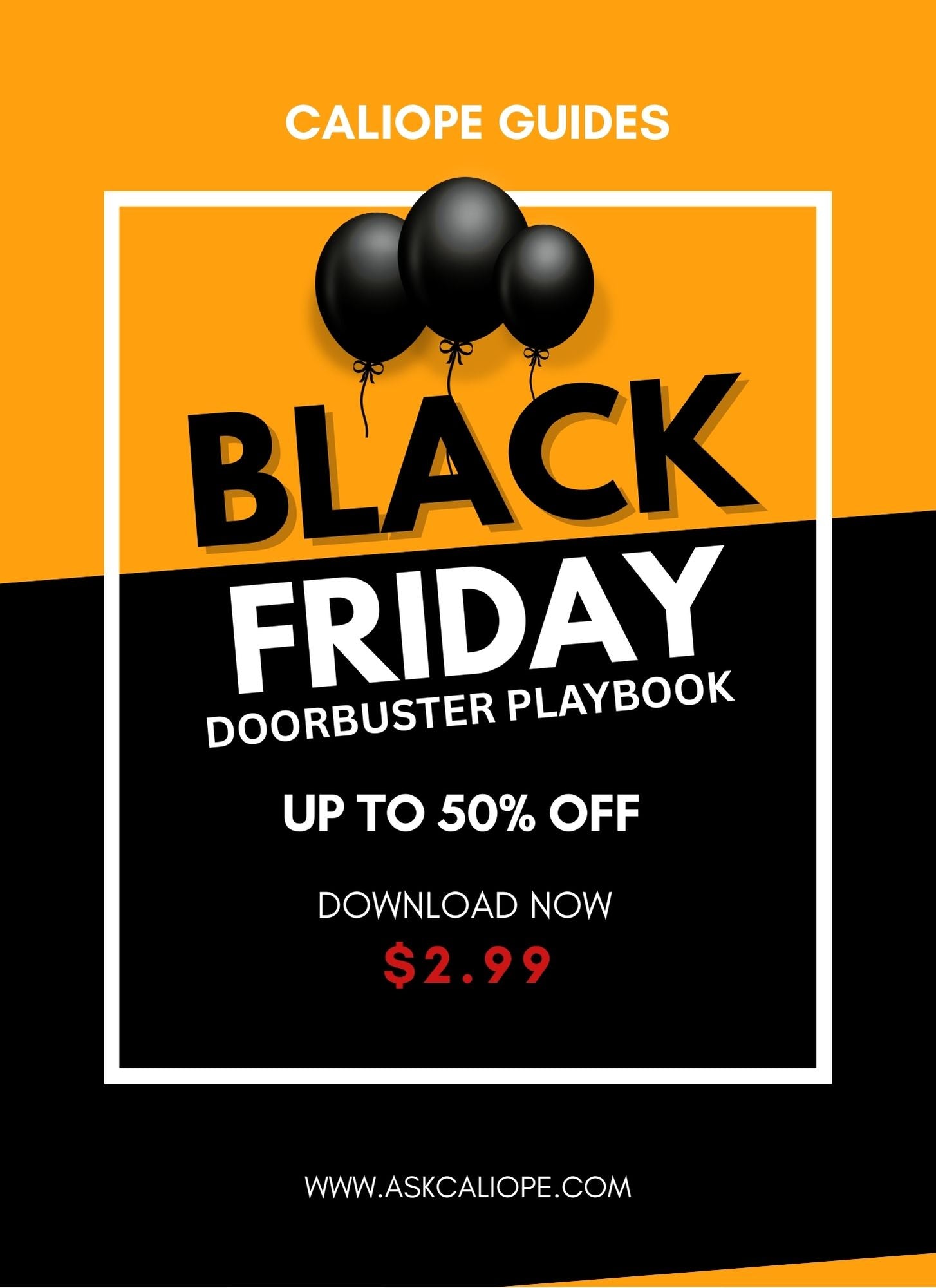 Black Friday Doorbuster Playbook