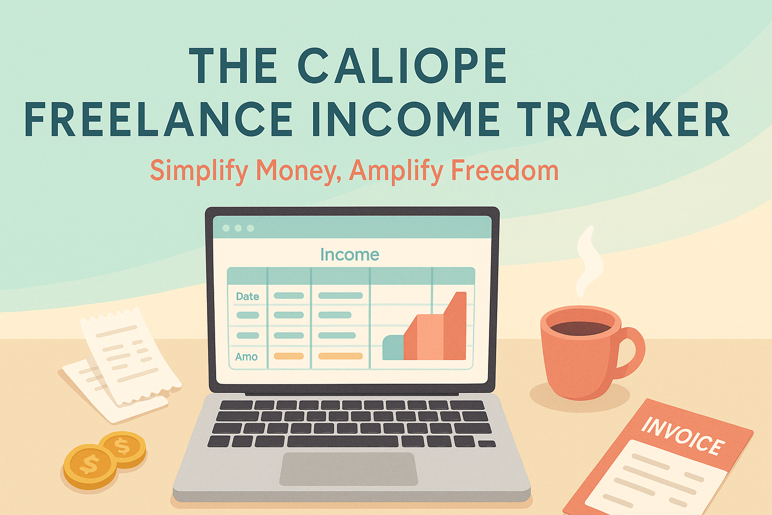 The Caliope Freelance Income Tracker
