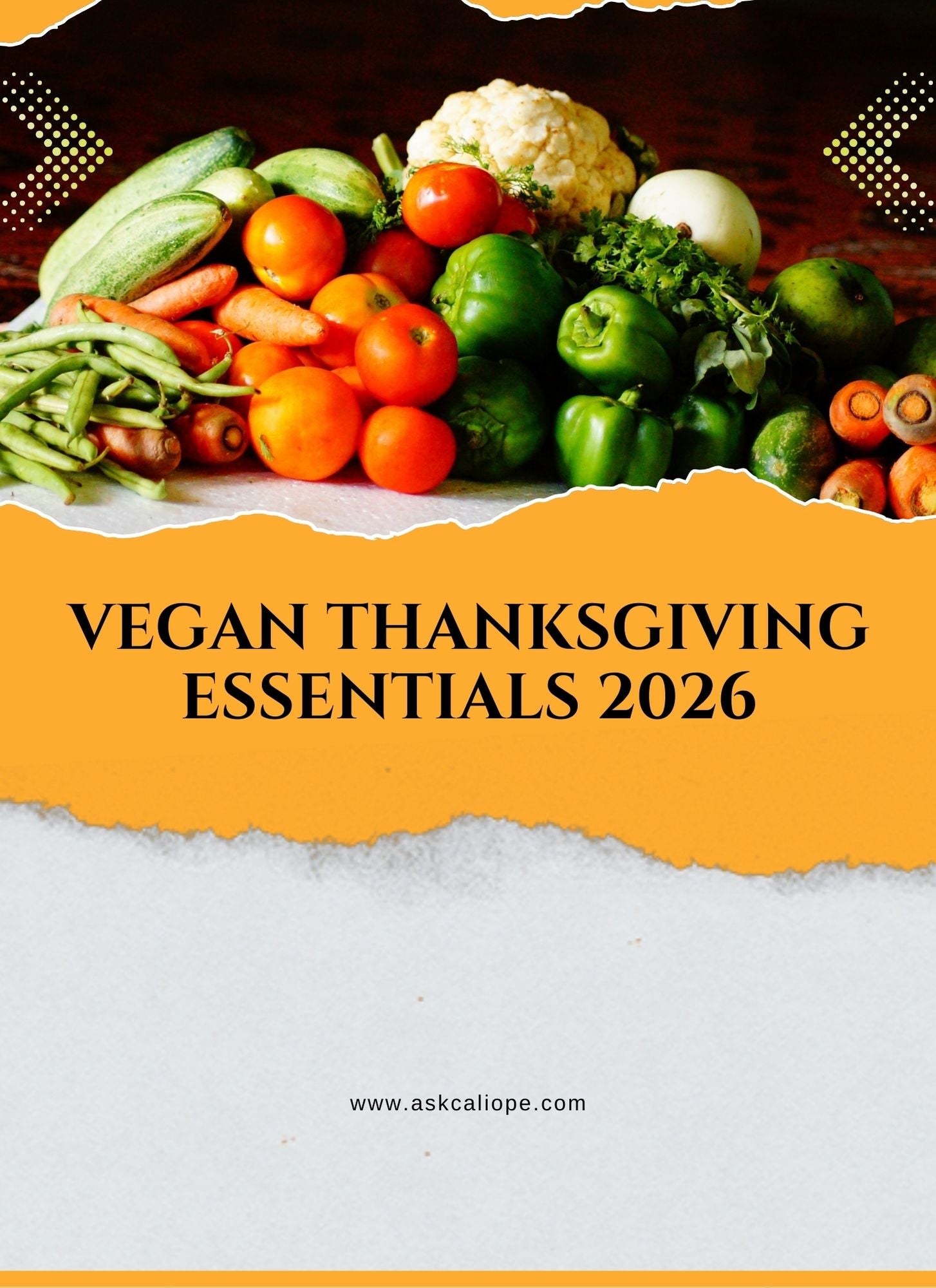 Vegan Thanksgiving Essentials 2025