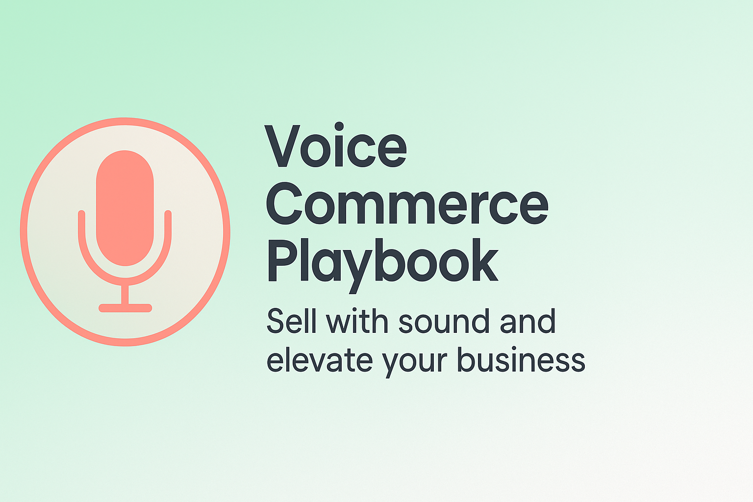Voice Commerce & Conversational AI for E-Commerce