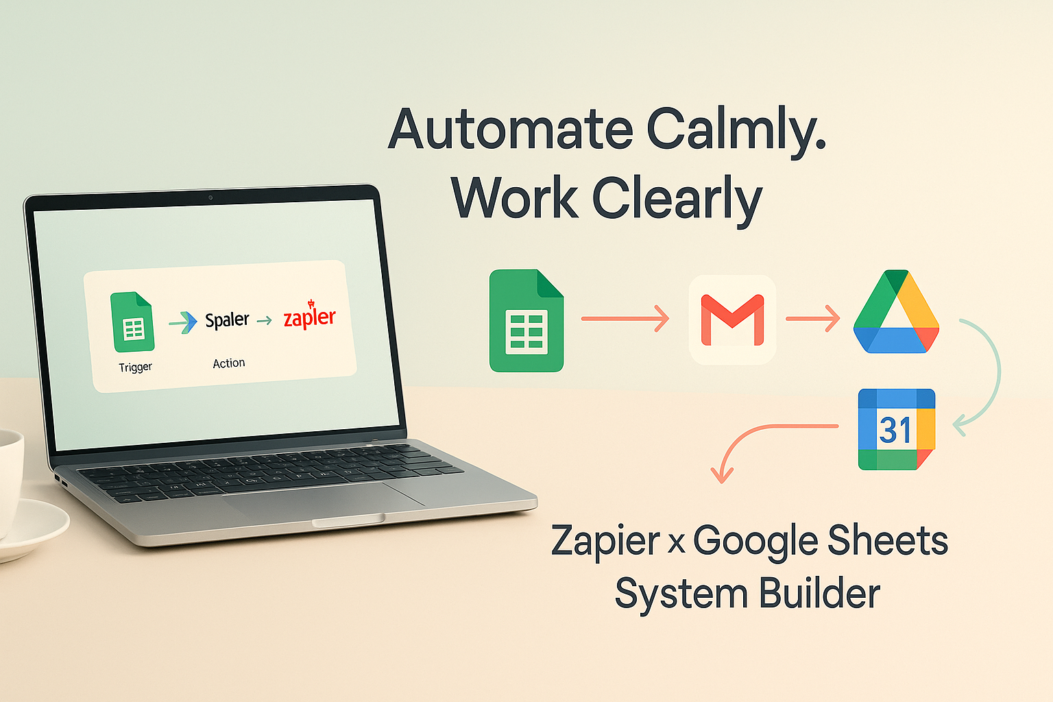 Zapier x Google Sheets System Builder