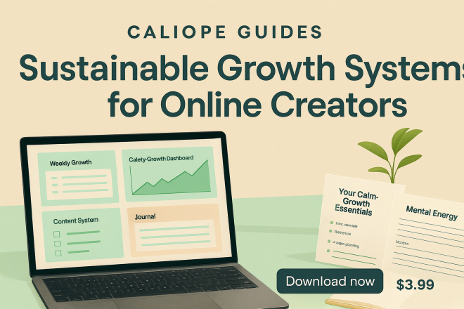 Sustainable Growth Systems for Online Creators (Beyond Monetization)
